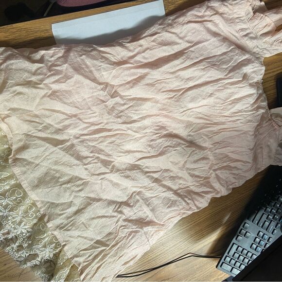 Blue pepper adorable peach dress size small - Picture 2 of 3